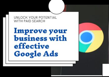 Paid search and Google ads with chrome logo